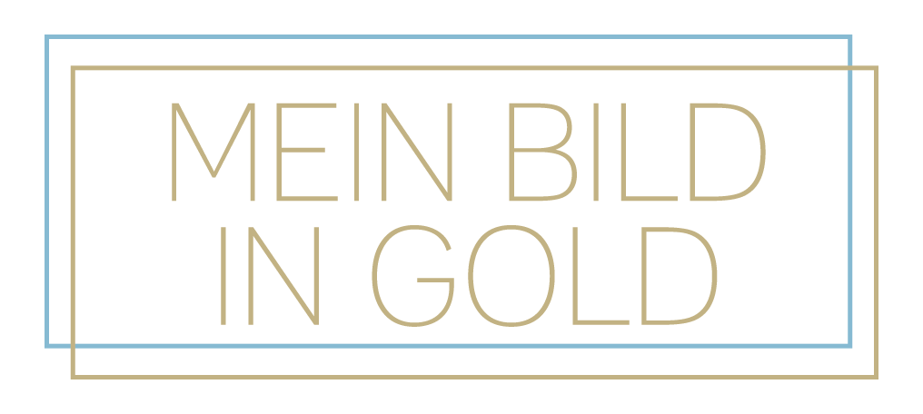 Mein Bild in Gold